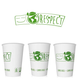 Gobelet Carton "Bio" 7Oz/220ml Blanc (1000 Utés)