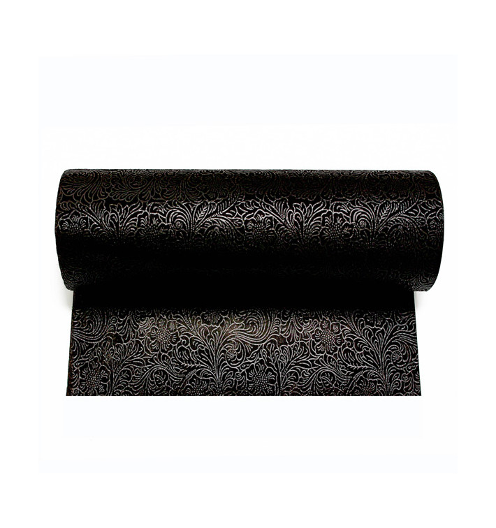 Nappe Rouleau en Non-Tissé PLUS Noir 0,4x50m P30cm (6 Utés) Nappe Rouleau en Non-Tissé PLUS Noir 0,4x50m P30cm (6 Utés)