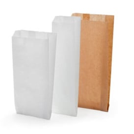 Sac Papier Kraft 18+7x32cm  (1000 Unités)