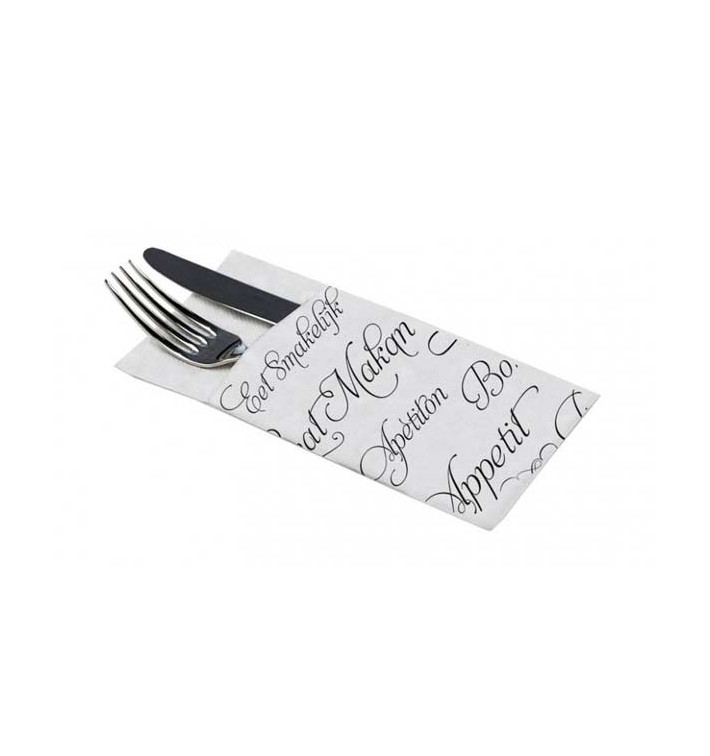 Serviette Kangourou Papier Bon Appétit 40x40cm (960 Utés) Serviette Kangourou Papier Bon Appétit 40x40cm (960 Utés)
