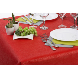 Nappe en Non-Tissé PLUS Rouge 100x100cm (100 Utés)