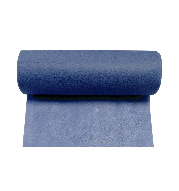 Nappe Rouleau en Non-Tissé PLUS Bleu 1,2x45m P40cm (1 Uté) Nappe Rouleau en Non-Tissé PLUS Bleu 1,2x45m P40cm (1 Uté)