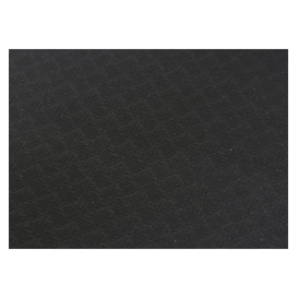 Nappe en papier 120x120 Noire 40g (300 Unités)