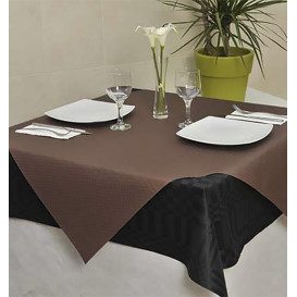 Nappe en papier 1,2x1,2 Mètre Marron 40g (300 Unités)