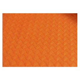 Nappe en papier 1,2x1,2 Mètre Orange 40g (300 Unités)
