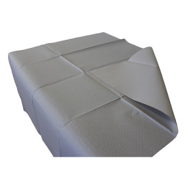 Nappe en papier 1,2x1,2 Mètre Gris 40g (300 Unités)