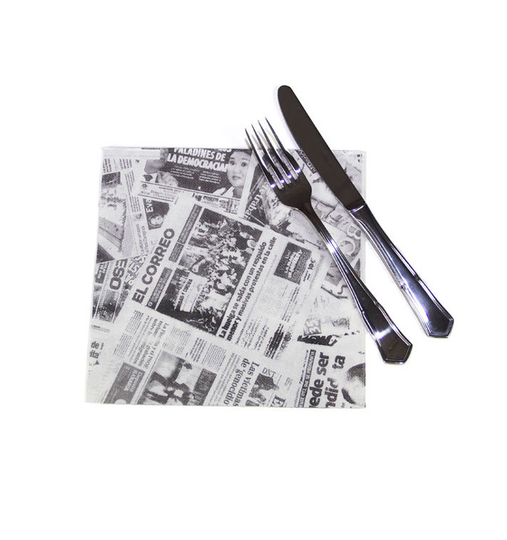 Serviette Papier "Presse" 40x40cm (50 Unités) Serviette Papier "Presse" 40x40cm (50 Unités)
