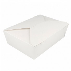 Boîte Carton Américaine Blanc 19,7x14x6,4cm 1980ml (200 Utés)