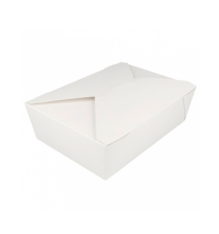 Boîte Carton Américaine Blanc 19,7x14x6,4cm 1980ml (200 Utés) Boîte Carton Américaine Blanc 19,7x14x6,4cm 1980ml (200 Utés)
