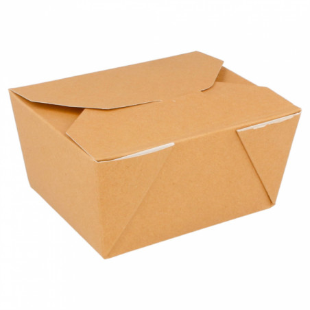 Boîte Carton Américaine Naturel 19,7x14x9cm 2880ml (200 Utés)