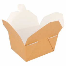 Boîte Carton Américaine Naturel 19,7x14x9cm 2880ml (160 Utés)