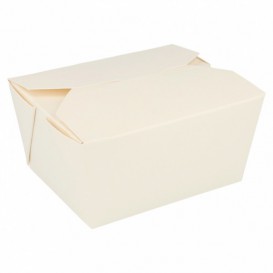 Boîte Carton Américaine Blanc 19,7x14x9cm 2880ml (40 Utés)