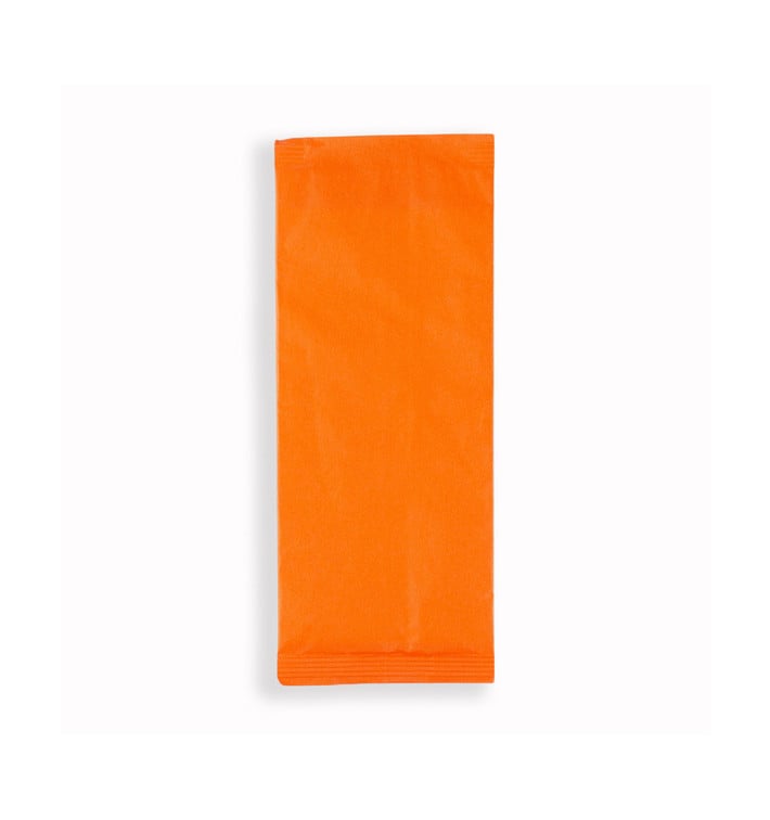 Enveloppe Porte-Couverts avec Serviettes Orange (1000 Utés) Enveloppe Porte-Couverts avec Serviettes Orange (1000 Utés)