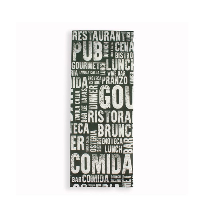 Enveloppe Porte-Couverts avec Serviettes "Gourmet" (1000 Utés) Enveloppe Porte-Couverts avec Serviettes "Gourmet" (1000 Utés)