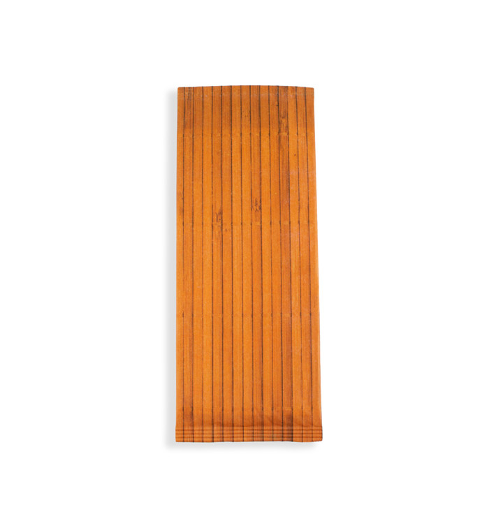 Enveloppe Porte-Couverts avec Serviettes "Bambou" (1000 Utés) Enveloppe Porte-Couverts avec Serviettes "Bambou" (1000 Utés)