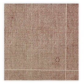 Serviette Papier molletonnée "Jute" Kraft 40x40cm (600 Utés)