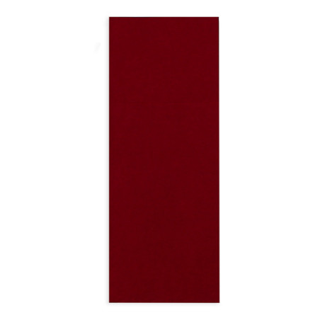 Serviette Kangourou en Papier Bordeaux 32x40cm (30 Utés)
