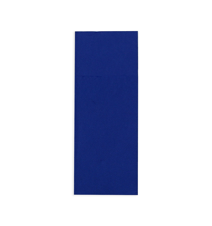 Serviette Kangourou en Papier Bleu 30x40 (1200 Unités) Serviette Kangourou en Papier Bleu 30x40 (1200 Unités)