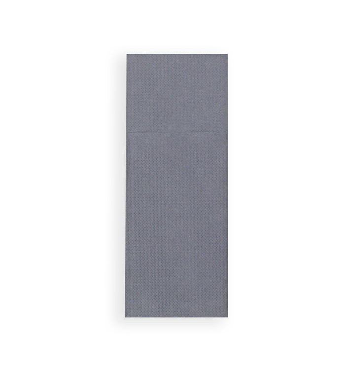 Serviette Kangourou en Papier Gris 30x40cm (30 Unités) Serviette Kangourou en Papier Gris 30x40cm (30 Unités)