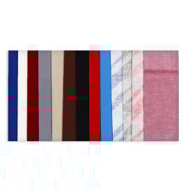 Serviette Kangourou en Papier Bordeaux 30x40cm (30 Unités)