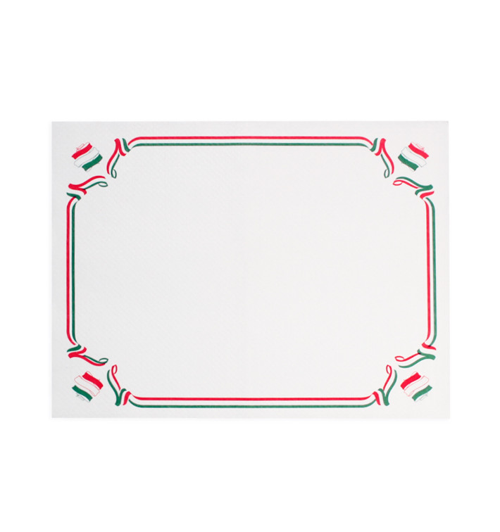 Set de Table papier 30x40cm "Italia" 40g (1.000 Utés) Set de Table papier 30x40cm "Italia" 40g (1.000 Utés)