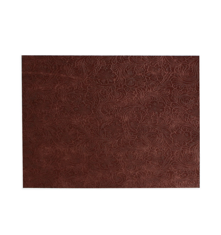 Set de Table en Non-Tissé PLUS Marron 30x40cm (400 Utés) Set de Table en Non-Tissé PLUS Marron 30x40cm (400 Utés)