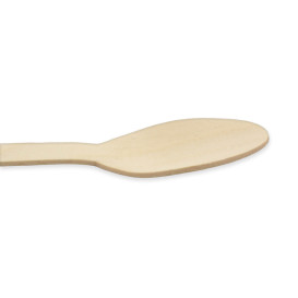 Cuillère en Bois Emballée 16cm (25 Utés)