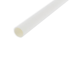 Paille Droite Papier Blanc Ø6mm 14,5cm (500 Utés)