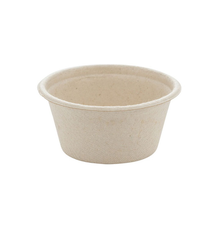 Pot en Canne à Sucre Naturel Ø6,0cm 60ml (2000 Utés) Pot en Canne à Sucre Naturel Ø6,0cm 60ml (2000 Utés)