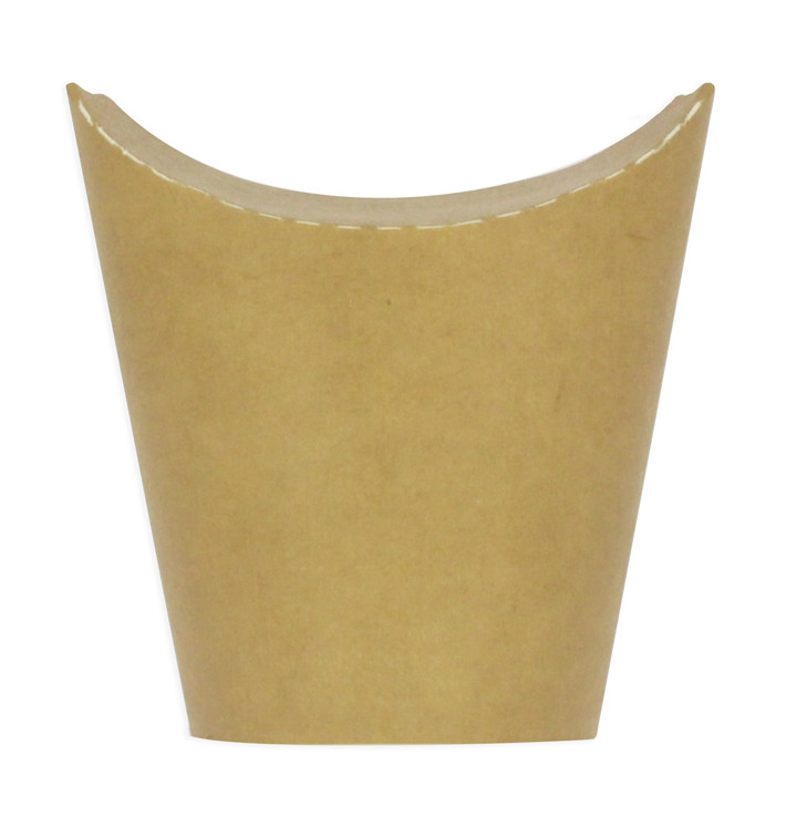 Gobelet Carton Ingraissable Effet Kraft avec Rabat 14Oz/420ml (1000 Utés) Gobelet Carton Ingraissable Effet Kraft avec Rabat 14Oz/420ml (1000 Utés)
