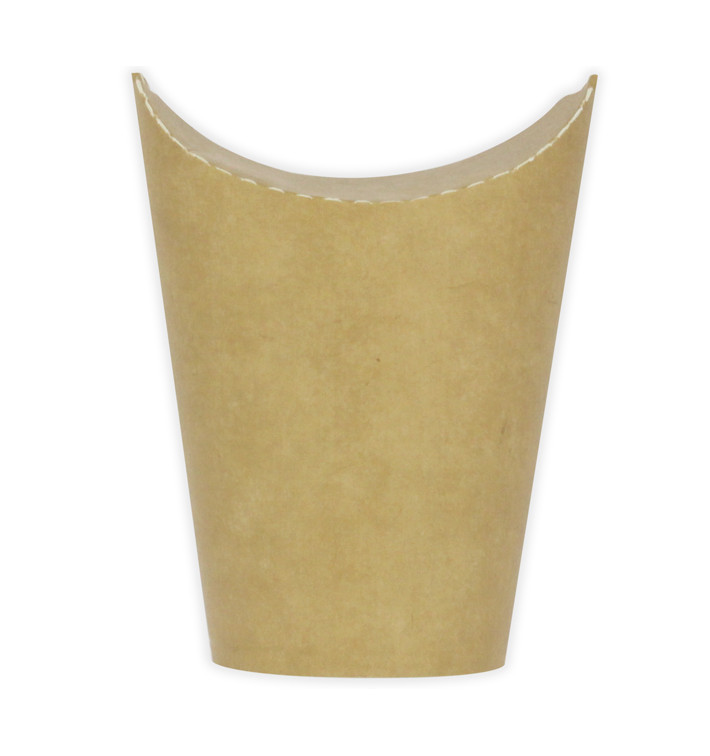 Gobelet Carton Ingraissable Effet Kraft avec Rabat 16Oz/480ml (50 Utés) Gobelet Carton Ingraissable Effet Kraft avec Rabat 16Oz/480ml (50 Utés)