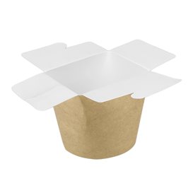 Boîte à Repas 100% ECO Effet Kraft 26Oz/780ml (50 Utés)