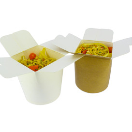 Boîte à Repas 100% ECO Blanc 26Oz/780ml (500 Utés)