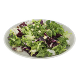 Assiette Réutilisable Premium PP Minéral Gris Ø27,5cm (6 Utés)