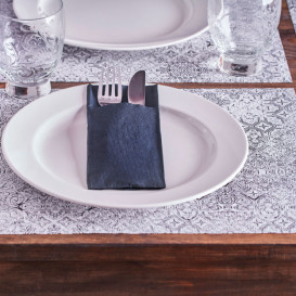Set de Table papier 30x40cm "Mosaïque" Noir 40g/m² (1000 Utés)