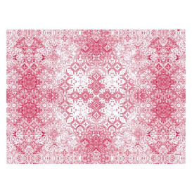 Set de Table papier 30x40cm "Mosaïque" Bordeaux 40g/m² (1000 Utés)