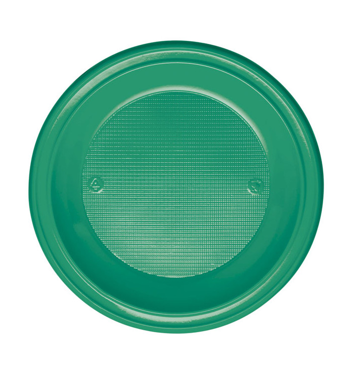 Assiette Plastique PS Creuse Vert Ø220mm (30 Unités) Assiette Plastique PS Creuse Vert Ø220mm (30 Unités)