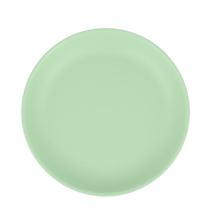 Assiette Réutilisable Durable PP Minéral Vert Ø21cm (54 Utés) Assiette Réutilisable Durable PP Minéral Vert Ø21cm (54 Utés)