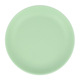 Assiette Réutilisable Durable PP Minéral Vert Ø21cm (6 Utés)