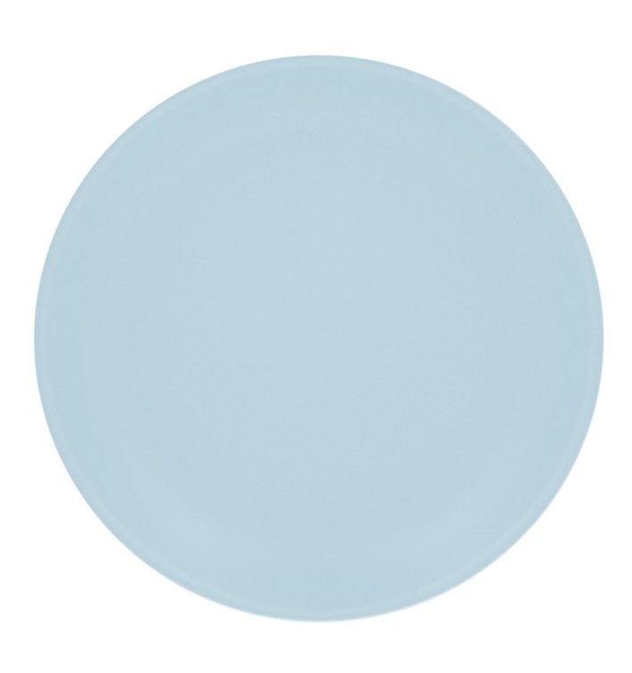 Assiette Réutilisable Durable PP Minéral Bleu Ø27,5cm (6 Utés)