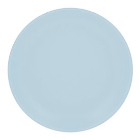 Assiette Réutilisable Durable PP Minéral Bleu Ø27,5cm (54 Utés)