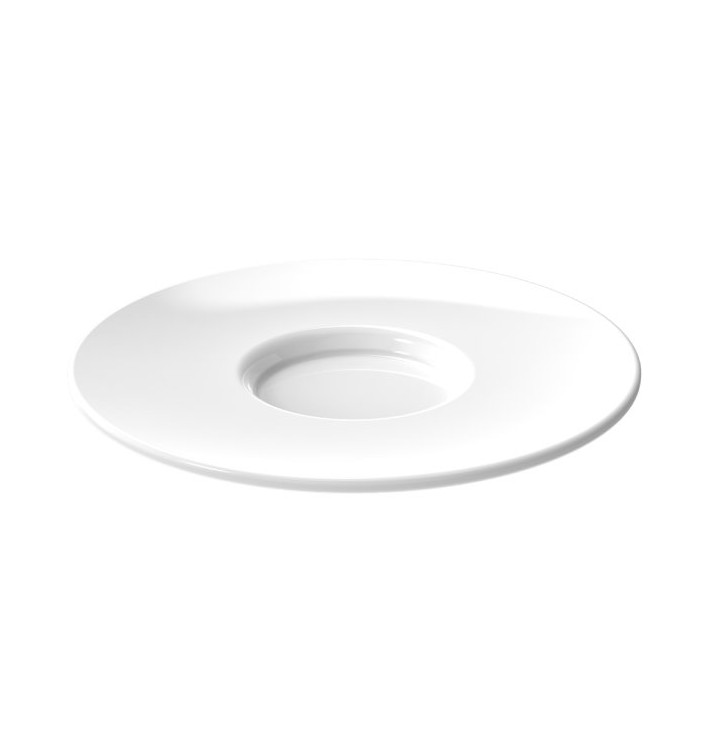 Assiette Réutilisable SAN pour Tasse “Espresso” Blanc 80ml (6 Utés) Assiette Réutilisable SAN pour Tasse “Espresso” Blanc 80ml (6 Utés)