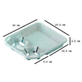 Plateau en Carton pour Menu et 2 Gobelets (20 Utés)
