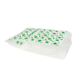 Sac Papier Blanc Pharmacie 14+7x28cm (1000 Utés)