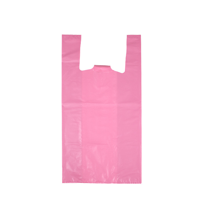 Sac à Bretelles 70% Recyclé “Colors” Rose 42x53cm 50µm (40 Utés) Sac à Bretelles 70% Recyclé “Colors” Rose 42x53cm 50µm (40 Utés)