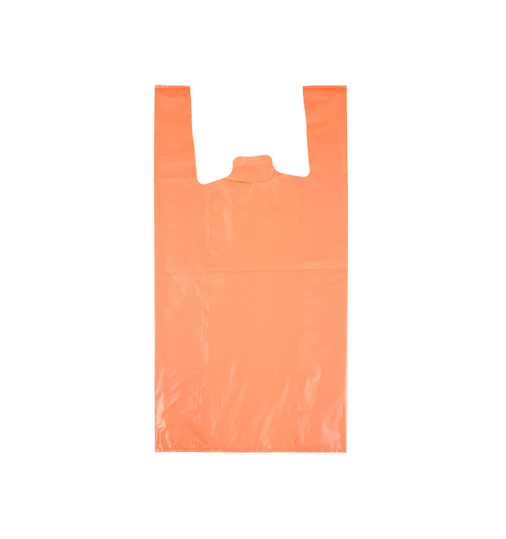 Sac à Bretelles 70% Recyclé “Colors” Orange 42x53cm 50µm (40 Utés) Sac à Bretelles 70% Recyclé “Colors” Orange 42x53cm 50µm (40 Utés)