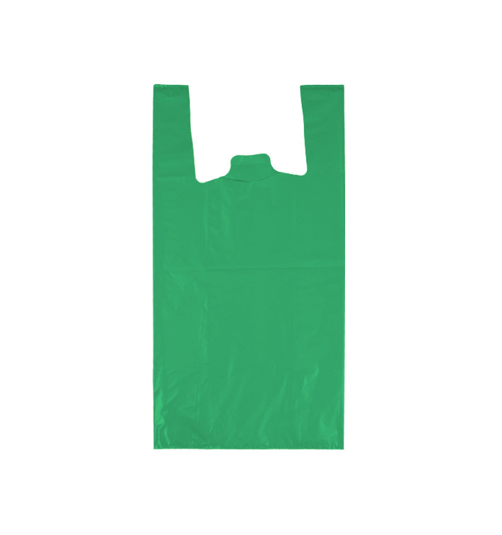 Sac à Bretelles 70% Recyclé “Colors” Vert 42x53cm 50µm (1.000 Utés) Sac à Bretelles 70% Recyclé “Colors” Vert 42x53cm 50µm (1.000 Utés)