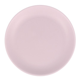 Assiette Réutilisable Durable PP Minéral Rose Ø21cm (54 Utés)