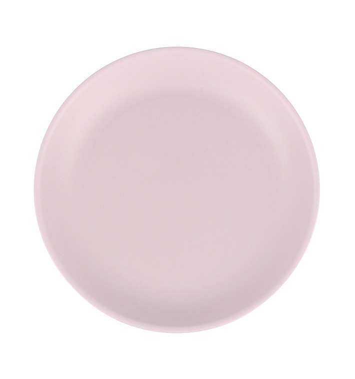 Assiette Réutilisable Durable PP Minéral Rose Ø21cm (54 Utés) Assiette Réutilisable Durable PP Minéral Rose Ø21cm (54 Utés)