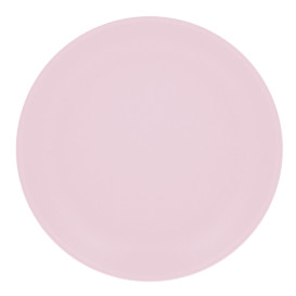 Assiette Réutilisable Durable PP Minéral Rose Ø27,5cm (54 Utés)